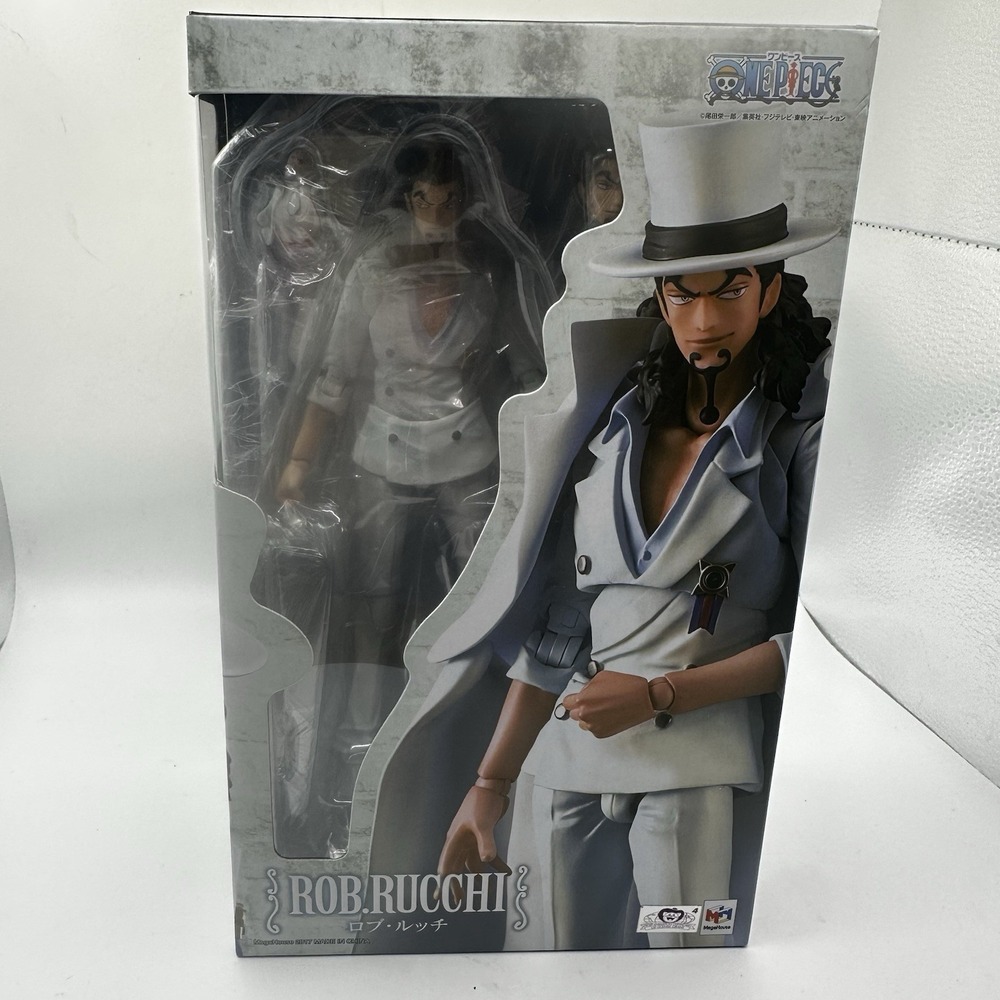 Megahouse Variable Action Heroes One Piece Rob Rucchi Action Figure New Gift